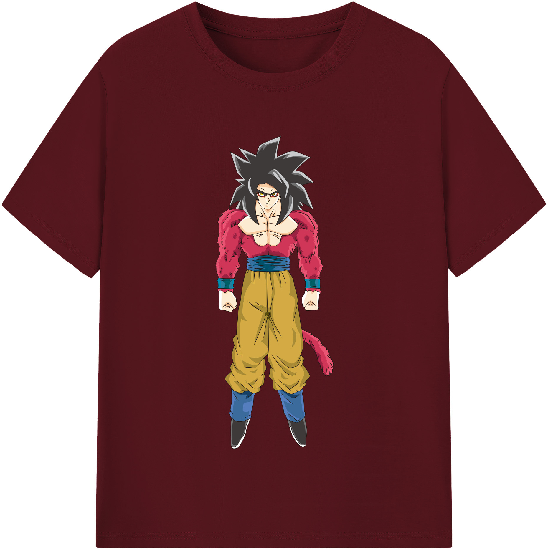 （画像用） ドラゴンボール 孫悟空（そん ごくう）Son Goku カカロット DRAGON BALL Kakarotto 綿100％半袖Tシャツ（フロントプリント）
